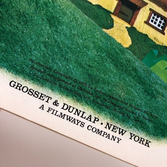 vintage 1970 Little Red Riding Hood Puppet Kids Children's Hardcover Storybook - Picture 8 of 15